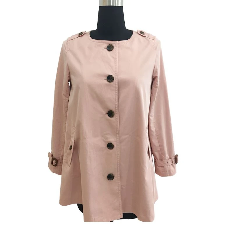 Ladies Trench Coat Panjang Tengah
